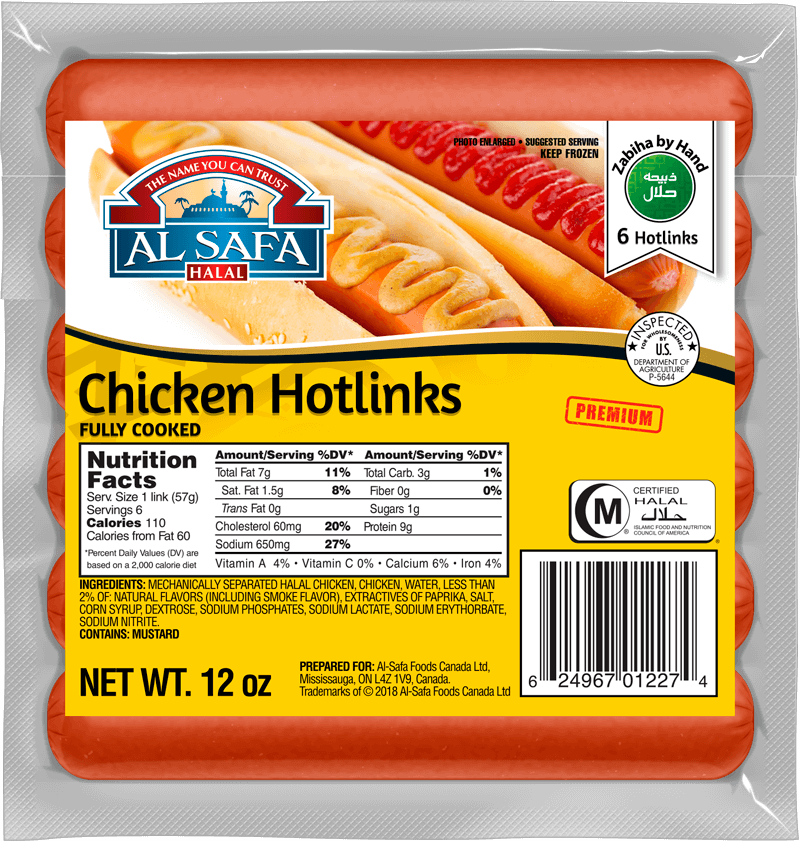Chicken Hotlinks
